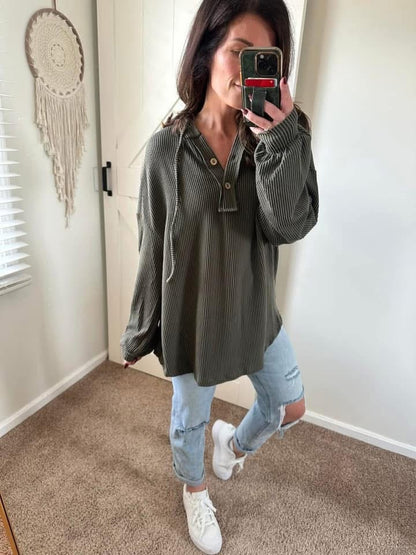 PREORDER: Urban Ribbed Knit Hoodie