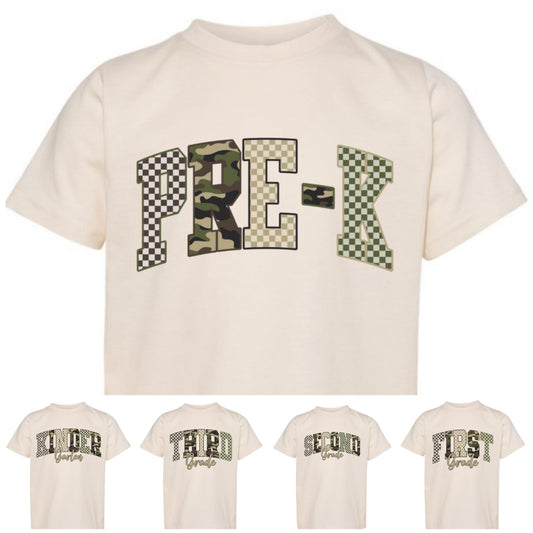 Checkered Grade Tee Preorder