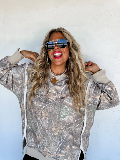 PREORDER: Camo Classic Crew Pullover, Mid/Late August