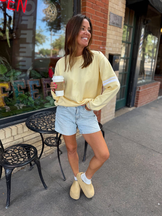 Sunny Stripe Pullover Preorder