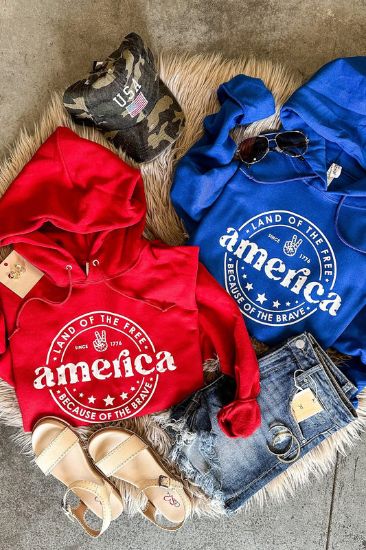 Land Of The Free Hoodie Preorder