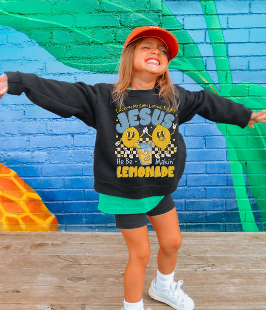 Jesus Making Lemonade Sweatshirt Preorder