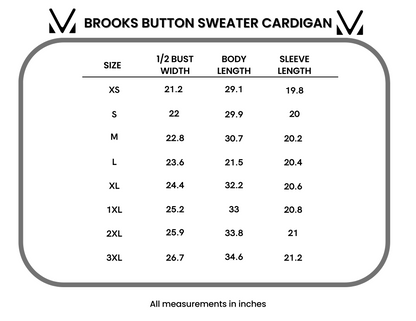 Brooks Button Sweater Cardigan - Light Mocha