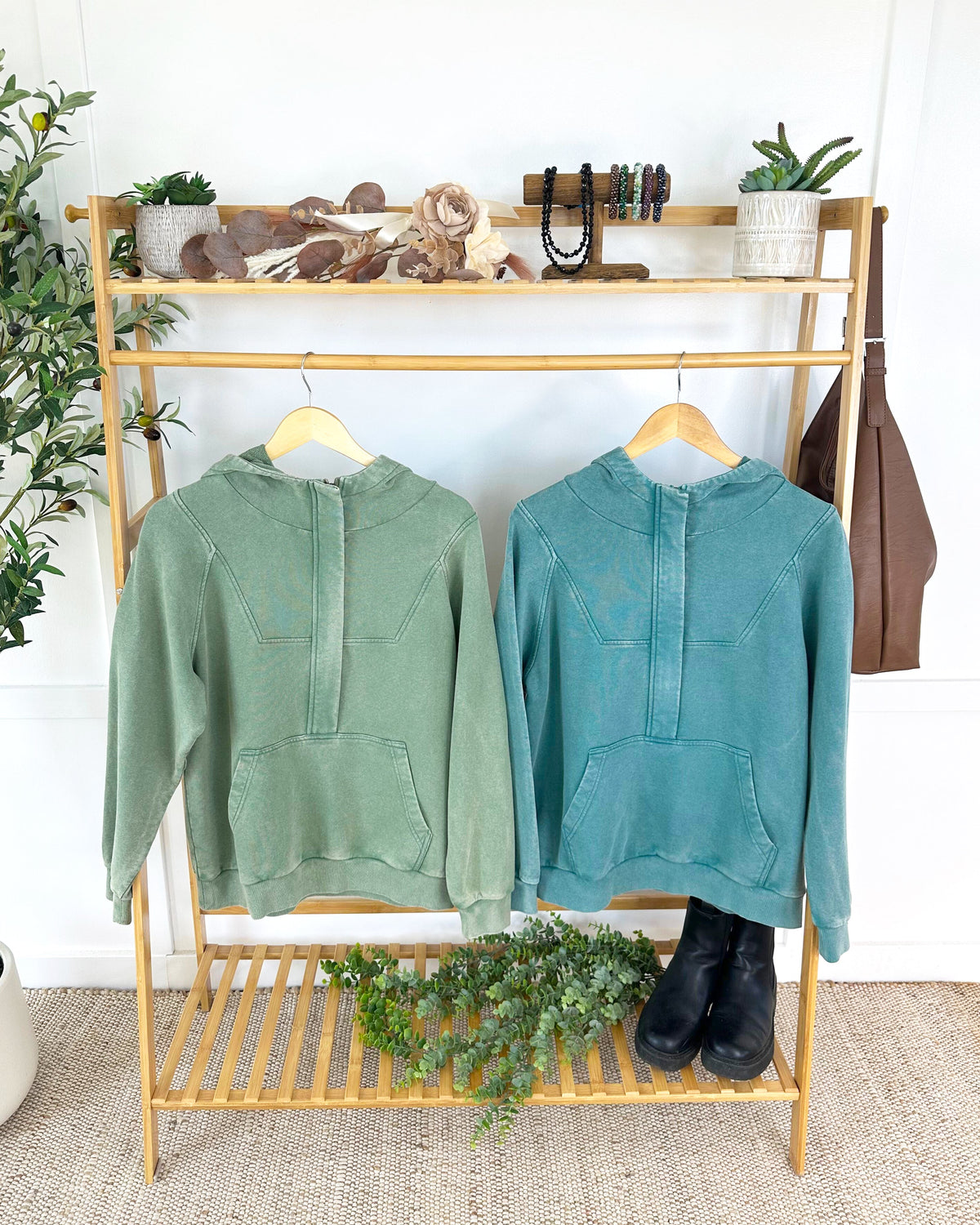 Ryker Vintage Wash Hoodie- Olive