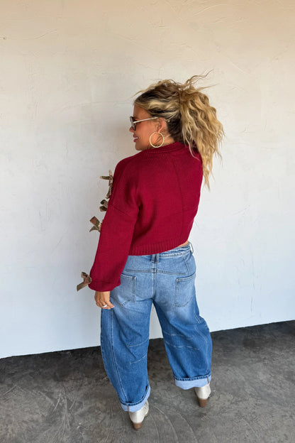 PREORDER: Sloane Bow Knit Cardigan, Mid November Arrival