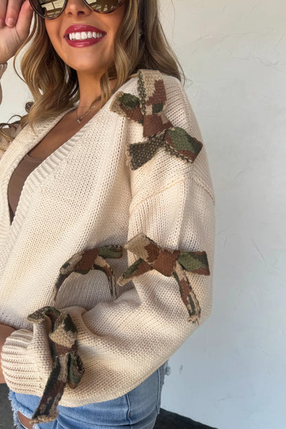 PREORDER: Sloane Bow Knit Cardigan, Mid November Arrival