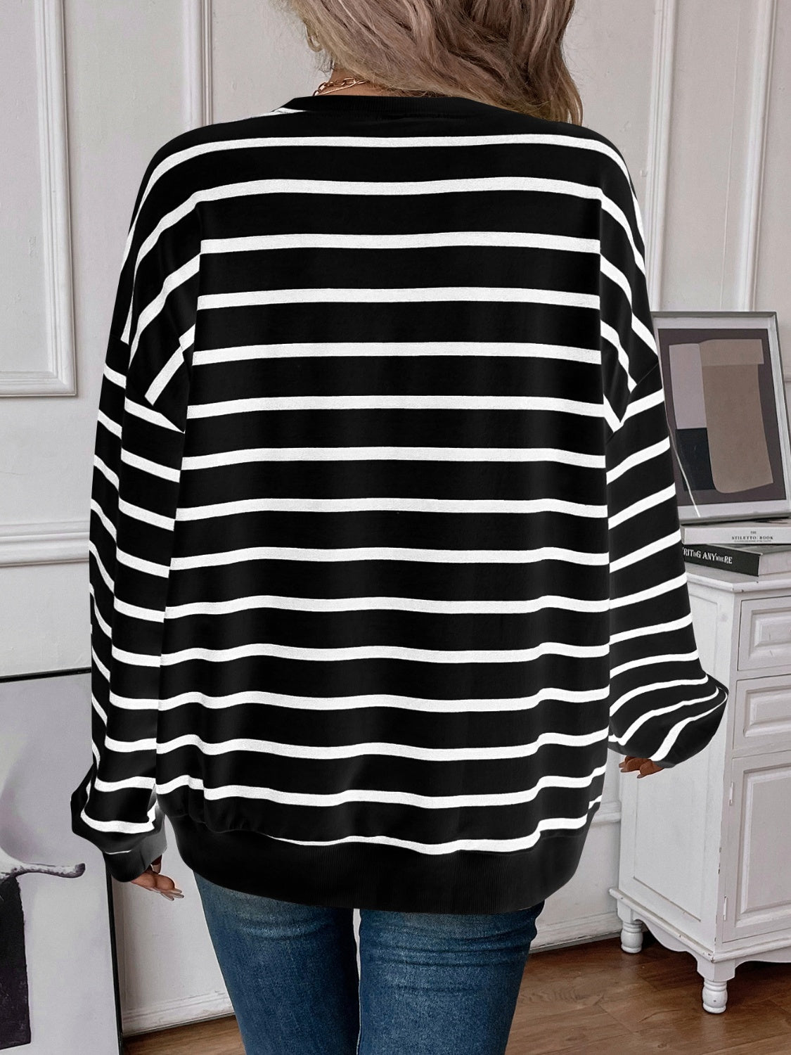 PREORDER: Oversized Striped Pullover in Three Colors