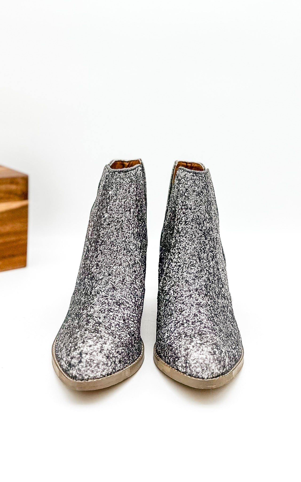 Fiera Booties in Pewter