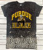 Bleached Leopard College tee preorder (adult and youth)
