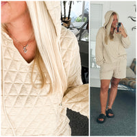 Chilling Out Quilted Pullover