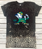 Bleached Leopard College tee preorder (adult and youth)
