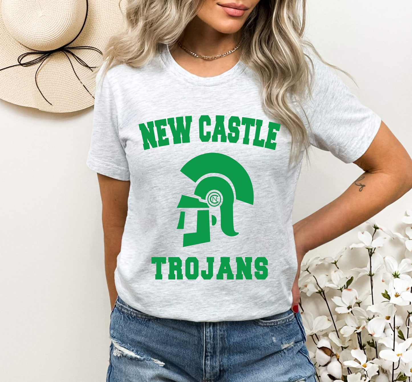 NC Trojans tee, sweatshirt preorder (youth available)