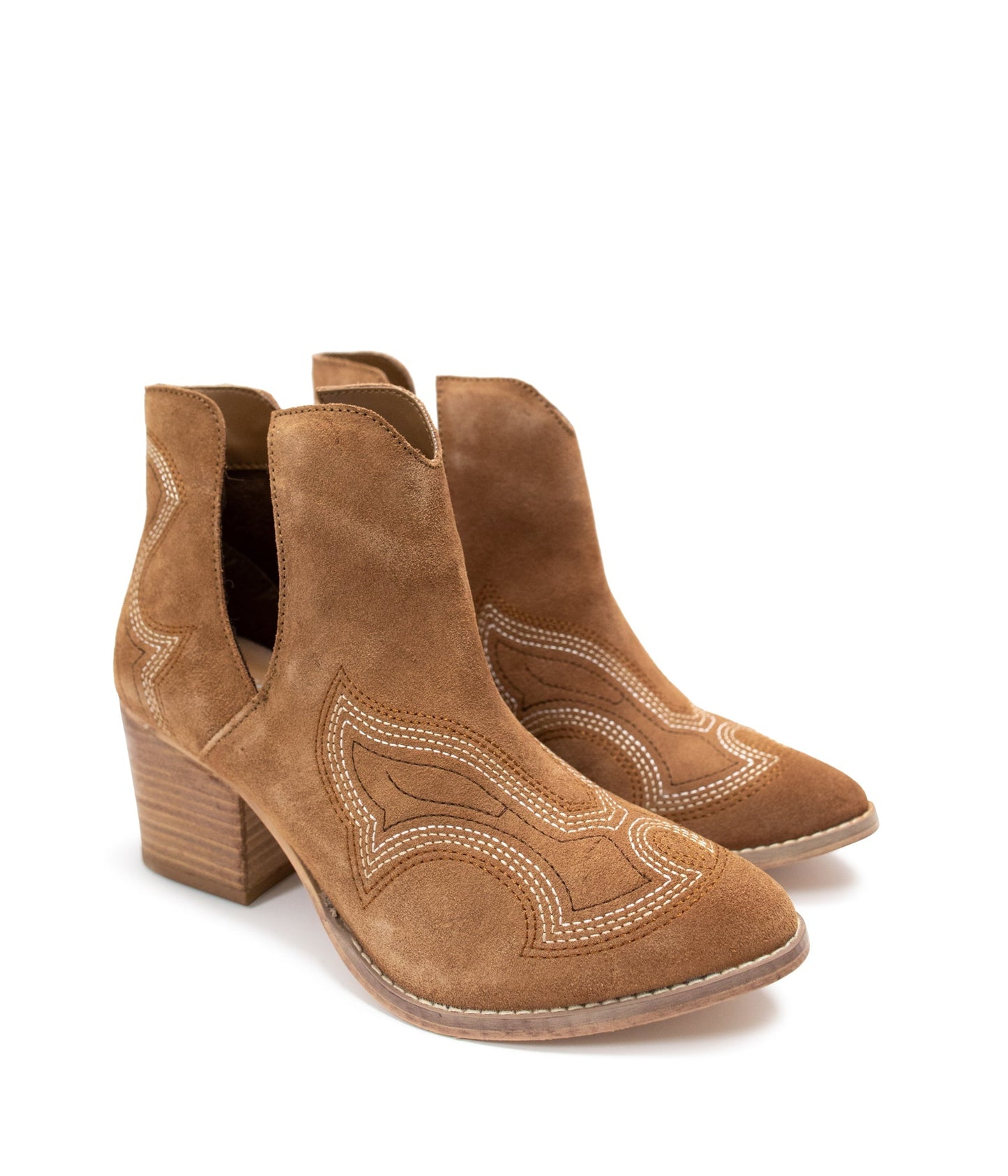 Ankle Boots in Tan