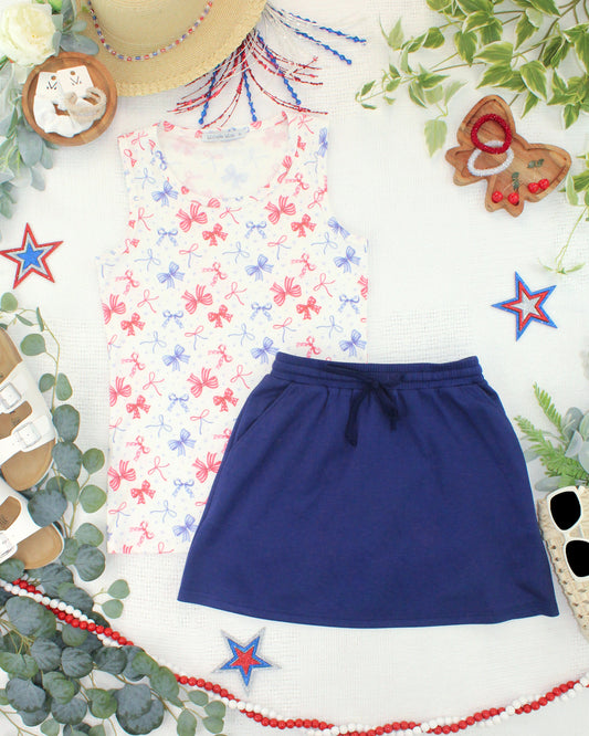 Everyday Skort in Navy