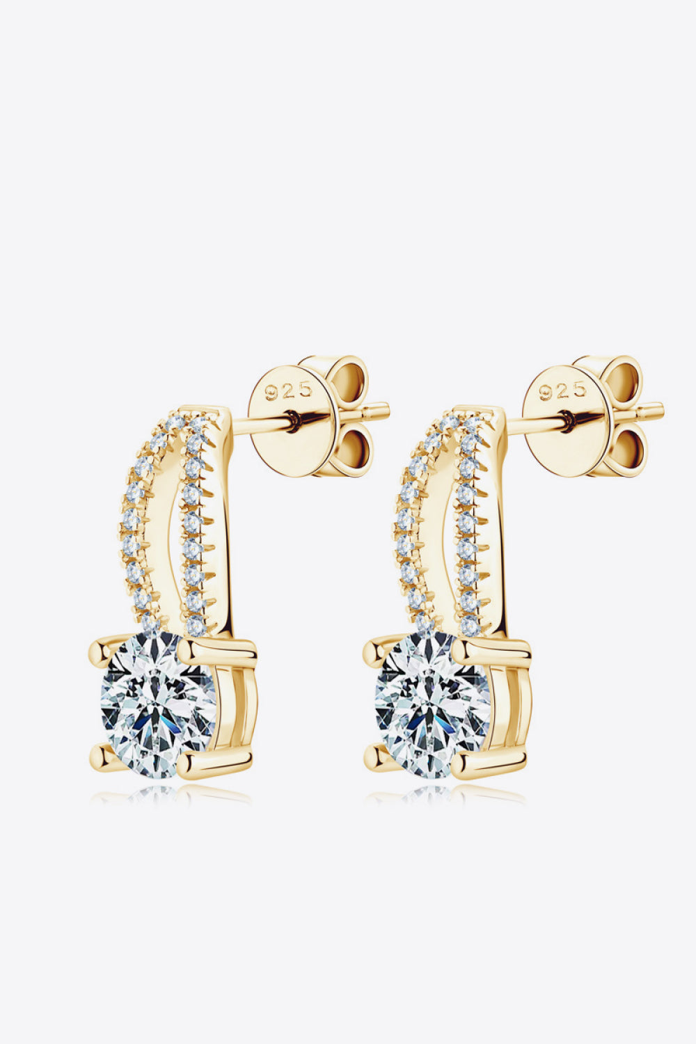 Elegant Moissanite Earrings