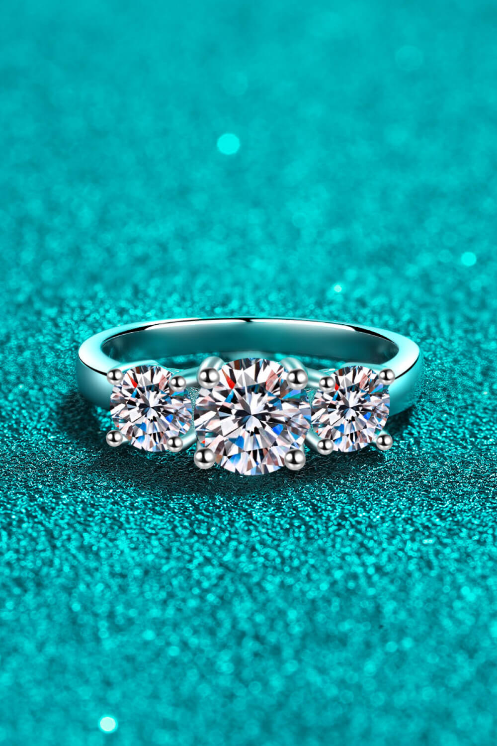 2 Carat Moissanite Ring