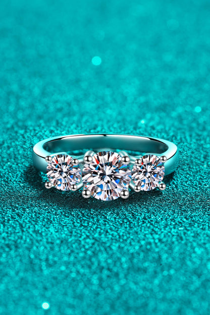 2 Carat Moissanite Ring