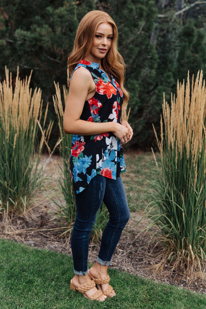 A Rose By Any Other Name Sleeveless Top