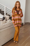 Henny Penny Striped Cardigan