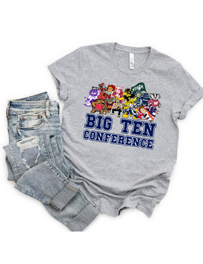 Big 10 Conference tee/sweatshirt preorder