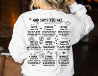 You are sweatshirt preorder (back graphic)