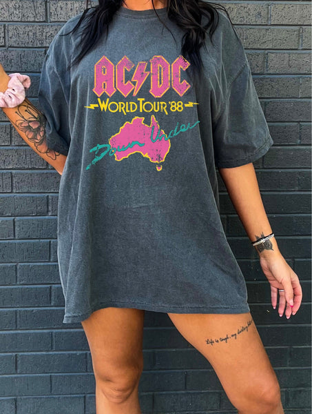 AC/DC band tee/sweatshirt preorder
